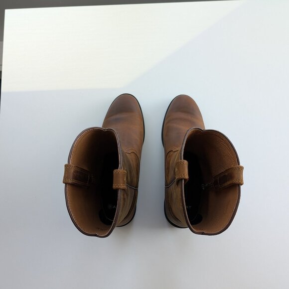 Ariat Men’s Heritage Roper Round Toe Western Boot - 9 Wide (EE) - Brown - Picture 6 of 8